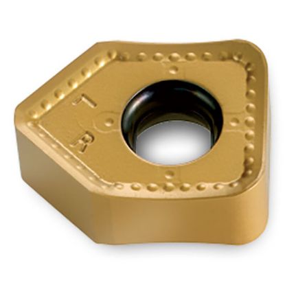 Picture of INGERSOLL SNGS1205ANN-W IN2510 Milling Insert Square 0.040 TiAIN + TiN ISOplus