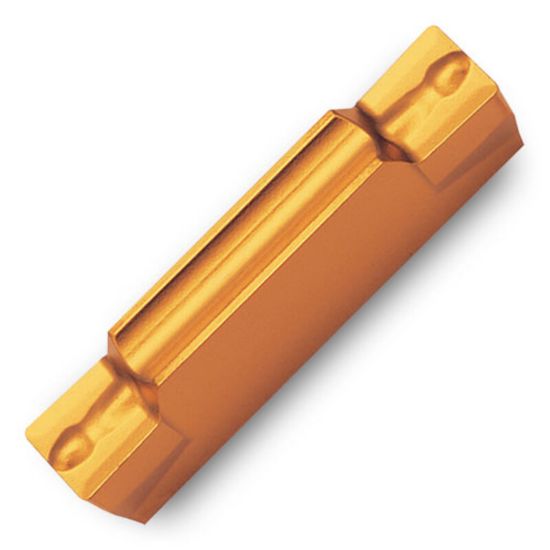 Picture of INGERSOLL TDT10.00E-1.20 TT9080 Grooving Insert 0.394 Wide 0.047 Corner Radius TiAIN + TiN