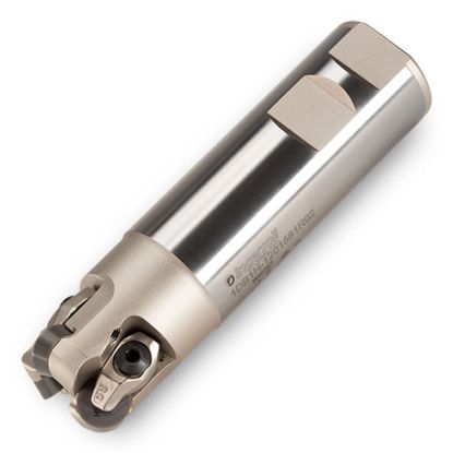 Picture of INGERSOLL 1DB1H-1203181R02 Milling Cutter Button Cutter 1.250 Cylindrical 1.2500 2 Flute 0.25 Max DOC 5.510 OAL