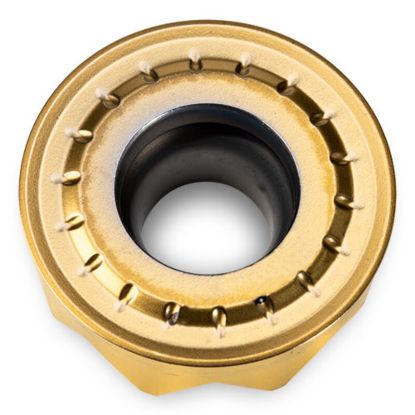 Picture of INGERSOLL RXMX2006-MR IN2505 Milling Insert Round 0.394 TiAIN + TiN FormMaster Insert