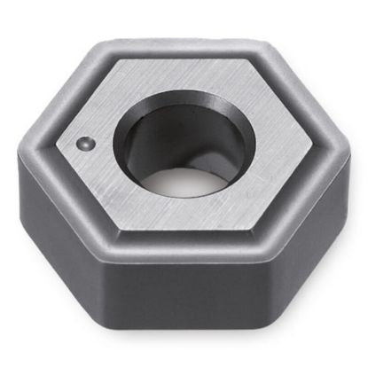 Picture of INGERSOLL HNMG432SU TT5080 Turning Insert Hexagon TiAIN + TiN 0.031 Corner Radius