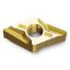 Picture of INGERSOLL DNUX3.53.52L11 TT8115 Turning Insert 55.0° TiCN + Al2O3 + TiN 0.031 Corner Radius