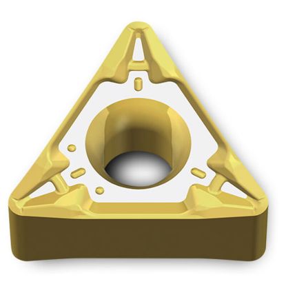 Picture of INGERSOLL TNMG2.531FS TT8125 Turning Insert Triangle TiCN + Al2O3 + TiN 0.016 Corner Radius