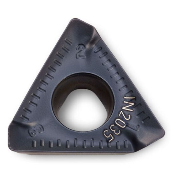 Picture of INGERSOLL THLS130624R-HR IN2035 Milling Insert Triangle 0.094 TiAlN HiPosTrio Insert