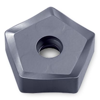 Picture of INGERSOLL PNCU1708GNTR IN2030 Milling Insert Pentagon 0.060 Corner Radius TiAlN