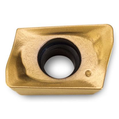 Picture of INGERSOLL AOMT060204R IN2530 Milling Insert Paralelagram 0.015 TiAIN + TiN Hipos Micro