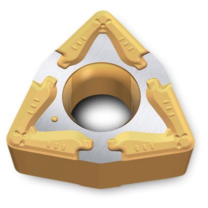 Picture of INGERSOLL WNMX332WA TT8115 Turning Insert Trigon TiCN + Al2O3 + TiN 0.031 Corner Radius
