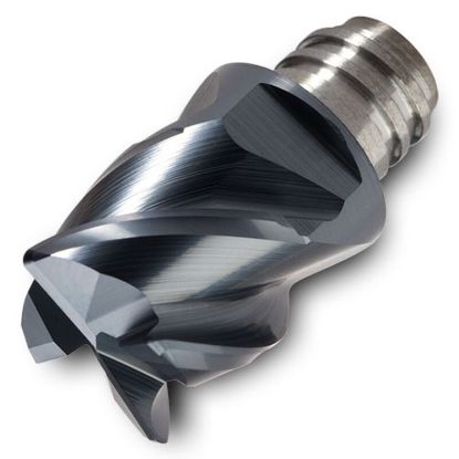 Picture of INGERSOLL 47D-3727T6RD03 IN2005 DIA 3/8 SH T06 LOC 0.3750End Mill,Replacable Head Standard Flute Standard Helix Carbide TiAlN Single End Corner Radius 0.0310 0.79MM CHIPSURFER