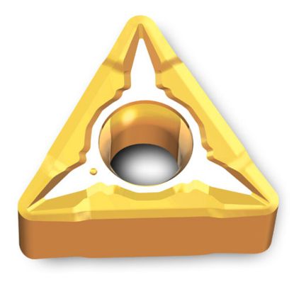 Picture of INGERSOLL TNMG2.531EA TT9080 Turning Insert Triangle TiAIN + TiN 0.016 Corner Radius