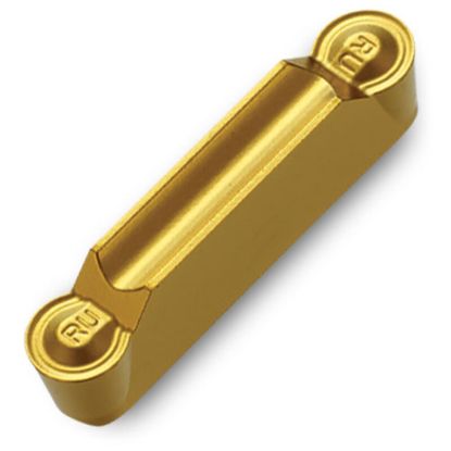 Picture of INGERSOLL TDT2E-1.0-RU TT7505 Grooving Insert 0.079 Wide 0.039 Corner Radius TiCN + Al2O3 + TiN