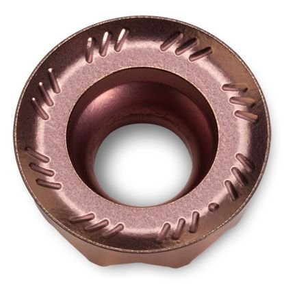 Picture of INGERSOLL RJLT1004MONL IN7035 Milling Insert Round 0.197 TiCN + Al2O3 + TiN FormMasterShear Insert