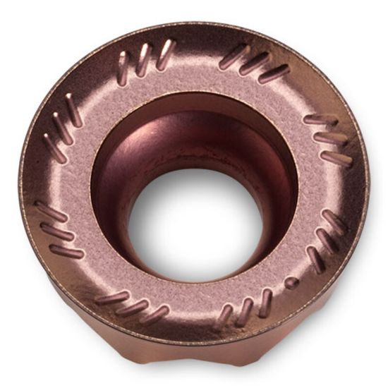 Picture of INGERSOLL RJLT1004MONL IN7035 Milling Insert Round 0.197 TiCN + Al2O3 + TiN FormMasterShear Insert