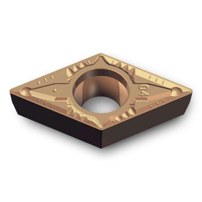 Picture of INGERSOLL DCMT21.51FM TT8125 Turning Insert 55.0° TiCN + Al2O3 + TiN 0.016 Corner Radius