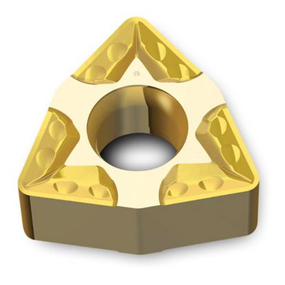 Picture of INGERSOLL WNMX332MT TT8115 Turning Insert Trigon TiCN + Al2O3 + TiN 0.031 Corner Radius