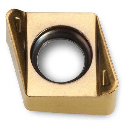 Picture of INGERSOLL MNHU060304R IN2505 Milling Insert Paralelagram 0.015 TiAIN + TiN Tetra Insert Carbide