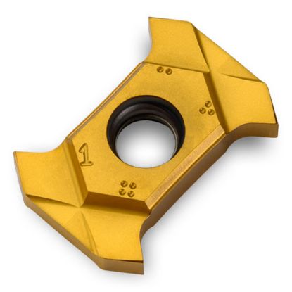 Picture of INGERSOLL TQIS 14-3.00-0.20 TT9080 Cut Off,Grooving Insert 0.118 Wide 0.008 Corner Radius TiAIN + TiN