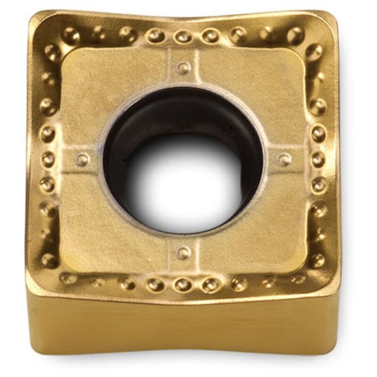 Picture of INGERSOLL SNGU130608TN IN2510 Milling Insert Square 0.031 TiAIN + TiN ISOPlus Insert