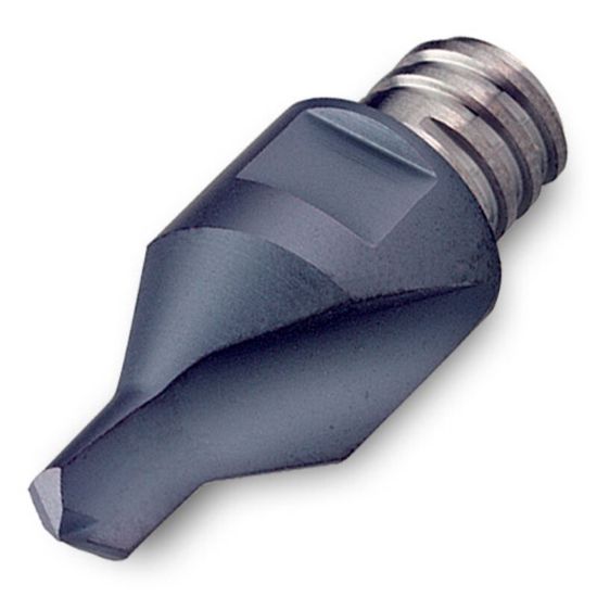 Picture of INGERSOLL 45Z-1221TQRA06 IN2005 DIA 0.209 SH T05Center Drill ,Replacable Head Carbide TiAlN Single End Drill Point CHIPSURFER