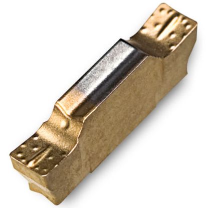 Picture of INGERSOLL TDIP3.00E-1.50 TT9080 Grooving Insert 0.094 Wide 0.118 Corner Radius TiAIN + TiN