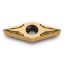 Picture of INGERSOLL VBGT332FGS TT3010 Turning Insert 35.0° AlTiN + TiN 0.031 Corner Radius