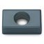 Picture of INGERSOLL LXD323-101 IN2010 Milling Insert Rectangle 0.031 TiAlN Powermax