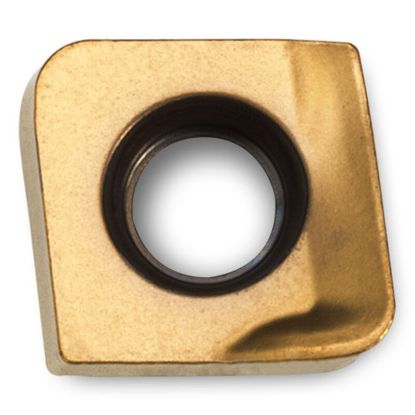 Picture of INGERSOLL ENHU050308R IN2510 Milling Insert Paralelagram 0.031 TiAIN + TiN Tetra Insert Carbide