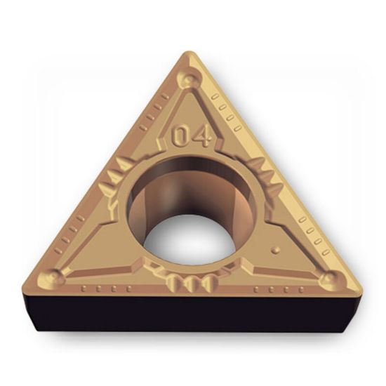 Picture of INGERSOLL TCMT21.50.5FM PV3010 Turning Insert Triangle TiN 0.008 Corner Radius
