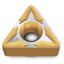 Picture of INGERSOLL TNMG2.532WA TT7015 Turning Insert Triangle TiCN + Al2O3 0.031 Corner Radius