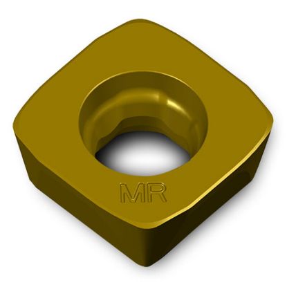 Picture of INGERSOLL SDXS0904MPR-MM IN7035 Milling Insert Square TiCN + Al2O3 + TiN GoldQuadF Insert