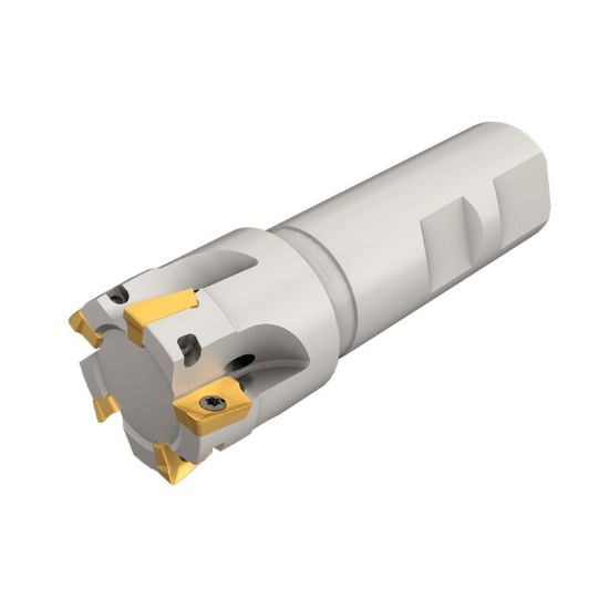 Picture of ISCAR HM90 E90A-D1.50-6-W1.25 Milling Cutter 90.0° 1.500 Diameter Weldon 1.250 4.300 OAL 6 Flute