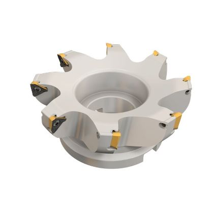 Picture of ISCAR HM390 FTD D8.00-9-2.5-15 Milling Cutter 90.0° 8.000 Diameter Face Mill 2.500 2.500 OAL 9 Flute