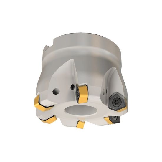Picture of ISCAR FF FWX D6.00-10-2.00-08 Milling Cutter 6.000 Diameter Face Mill 2.000 2.250 OAL 10 Flute