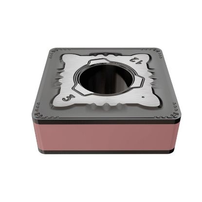 Picture of ISCAR SNMG644-R3M IC806 Turning Insert Square Carbide AlTiN 0.063 Corner Radius
