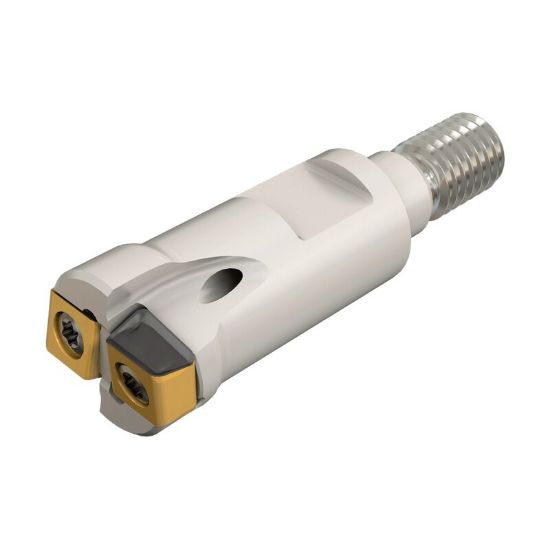 Picture of ISCAR HTP D20-3-M10-LN06 Milling Cutter 0.787 Diameter Screw On M10 1.181 OAL 3 Flute