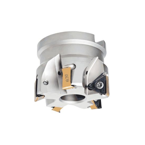 Picture of ISCAR H690 F90AX D6.0-08-2.0-16 Milling Cutter 90.0° 6.000 Diameter Face Mill 2.000 2.500 OAL 8 Flute