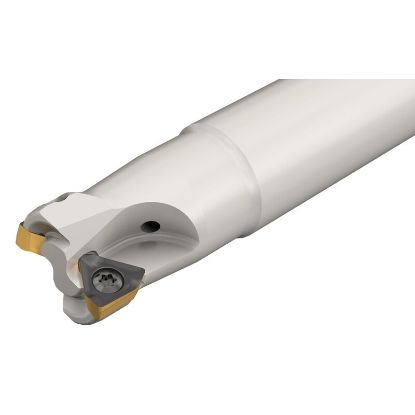 Picture of ISCAR HM390 ETC D1.00-4W1.00-07 Milling Cutter 90.0° 1.000 Diameter Weldon 1.000 4.000 OAL 4 Flute