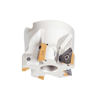 Picture of ISCAR HM390 FTD D3.00-6-1.00-19 Milling Cutter 90.0° 3.000 Diameter Face Mill 1.000 1.750 OAL 6 Flute