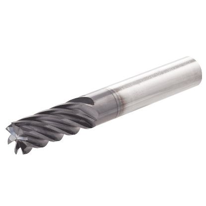 Picture of ISCAR ECI-H7 750-3.0C750CF-5.5 IC902 DIA 3/4 SH 0.7500 LOC 3.00 OAL 5.50 End Mill Standard Flute Standard Helix Carbide TiAlN Single End 45.0° Chamfer SolidMill