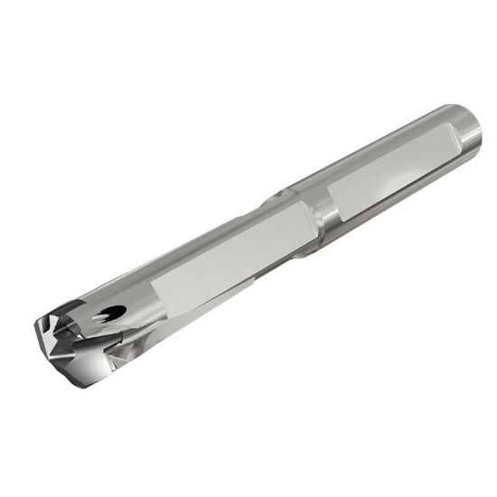 Picture of ISCAR DCNS 0295-089-031B-3D 0.295" Indexable Head Drill s without a Flange and One Flat Shank, Drill ing Depth 3xD, Suitable for Chamfer ing Holders