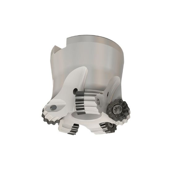 Picture of ISCAR FRW D064A080-06-25.4-16 Milling Cutter Button Cutter 3.150 Diameter Face Mill 1.000 1.968 OAL 6 Flute
