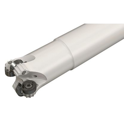 Picture of ISCAR ERW D103A150-A-4-C1.25-12 Milling Cutter Button Cutter 1.030 Diameter Round 1.250 10.00 OAL 4 Flute