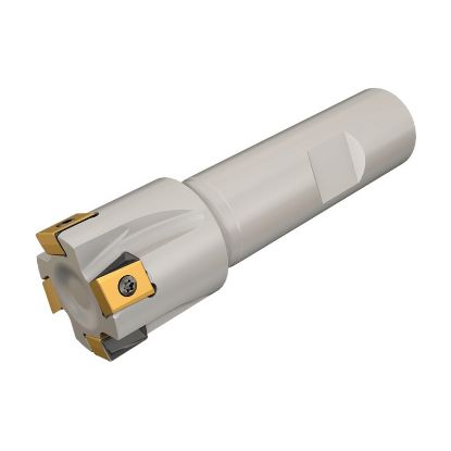 Picture of ISCAR T490 ELN D1.00-4-W.75-08C Milling Cutter 90.0° 1.000 Diameter Weldon 0.750 3.380 OAL 4 Flute