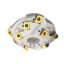 Picture of ISCAR T445 SMD2.0-.94-3-1.25-13 Milling Cutter 45.0° 2.000 Diameter Face Mill 1.250 2.250 OAL 9 Flute