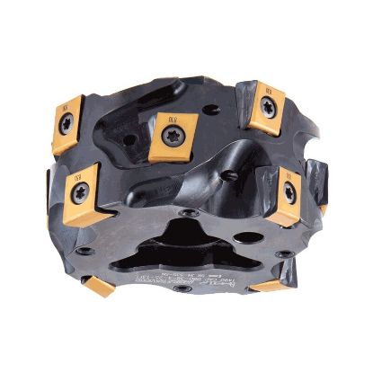 Picture of ISCAR T490 CAP-D63-24-4-20-13FT Milling Cutter 90.0°, Corn Cob 2.480 Diameter Face Mill 2.480 0.945 OAL 8 Flute