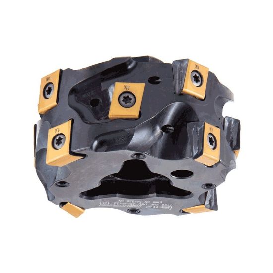 Picture of ISCAR T490 CAP-D63-24-4-20-13FT Milling Cutter 90.0°, Corn Cob 2.480 Diameter Face Mill 2.480 0.945 OAL 8 Flute