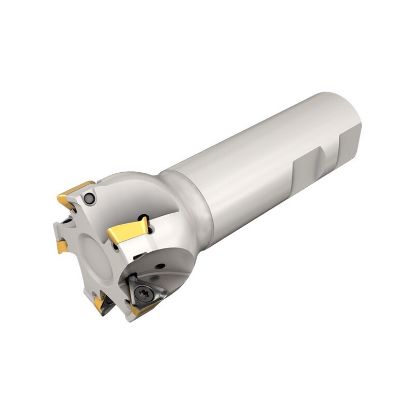 Picture of ISCAR HM390 ETP D1.00-3-W.75-10 Milling Cutter 90.0° 1.000 Diameter Weldon 0.750 3.380 OAL 3 Flute