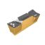 Picture of ISCAR HFPR 3003 IC806 Face Grooving,Grooving,Groove Turning Insert 0.012 Corner Radius 0.118 Wide AlTiN