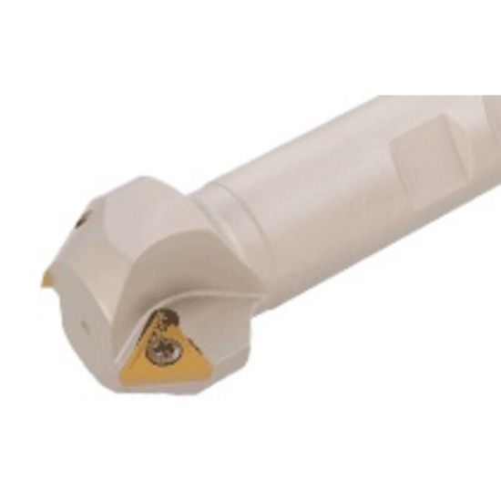 Picture of ISCAR E60 D1.00-W .75 Milling Cutter 60.0° 1.000 Diameter Weldon 0.750 3.540 OAL 2 Flute