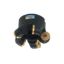 Picture of ISCAR FR D060A080-05-25.4-20 Milling Cutter Button Cutter 3.150 Diameter Face Mill 1.000 1.968 OAL 5 Flute