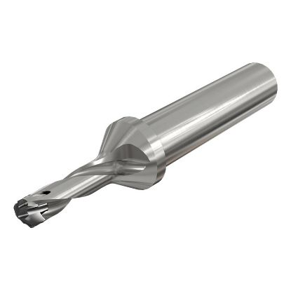 Picture of ISCAR DCN 0472-141-063R-3D 0.472" Indexable Head Drill s with Coolant Holes and a Cylindrical Shank, Drill ing Depth 3xD